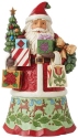 Jim Shore 6015501 Santa with Gift Bags Figurine