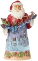 Jim Shore 6015502 Santa Over Night Sky Figurine