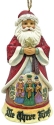 Jim Shore 6015538 Santa We Three Kings 17th Annual Song Series Ornament