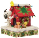 Jim Shore Peanuts 6017241 Snoopy Decorating LED Figurine