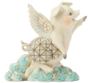 Jim Shore 6017781 Flying Pig Mini Figurine