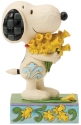 Jim Shore Peanuts 6017914N Snoopy with Daffodils Figurine