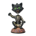 Jim Shore 6018084 Bobble Head Black Cat Figurine
