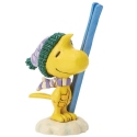 Jim Shore Peanuts 6018687N Woodstock with Skis Mini Figurine