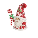 Jim Shore 6018888N Gnome and Large Candy Cane Figurine