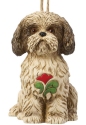 Jim Shore 6019337N Dog Shih Tzu Hanging Ornament