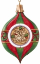 Jim Shore 6009192 Rotating Santa At Tree Ornament