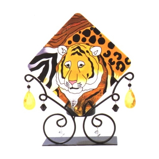 Joan Baker Designs JTL033 Safari Jeweled Tea Light Candle Holder