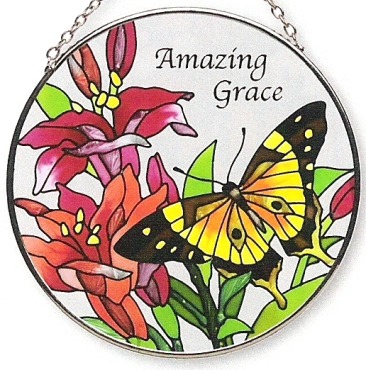 Special Sale MC206R Joan Baker Designs MC206R Amazing Grace Medium Circle Suncatcher