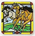 Joan Baker Designs LMG273 Wild Horses Magnet