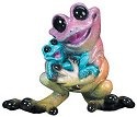 Kitty's Critters 8289 Rock-a-bye Baby Figurine Frog