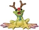 Kitty's Critters 8352 Rudolph his nose lights up Frog
