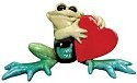 Kitty's Critters 8376 Love You Lights Up Figurine Frog