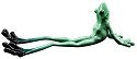 Kitty's Critters 8442 Green Karma Figurine Frog