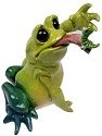 Kitty's Critters 8488 Bon Appetite Figurine Frog