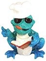 Kitty's Critters 8602 Pierre chef Figurine Frog