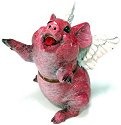 Kitty's Critters 8626 Cutie Figurine Pig