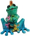 Kitty's Critters 8674 Super Mom Tipsies Figurine Frog