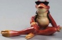 Kitty's Critters 8724 Biker Babe Frog