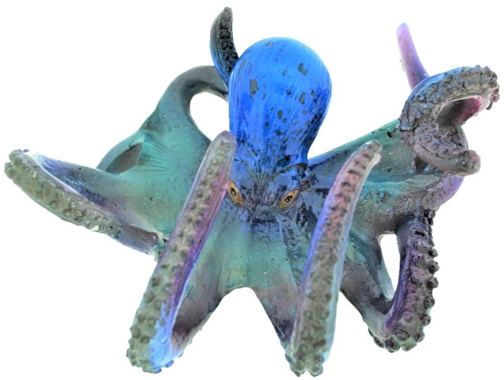 Kubla Crafts Capiz 1372 Octopus Figure Set of 3