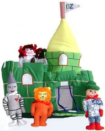 Kubla Crafts Soft Sculpture KUBSFT 8952 Wizard of Oz Play House