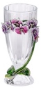 Kubla Crafts Bejeweled Enamel 3000 Orchid Vase Bejeweled Enamel Crystal Glass