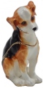 Kubla Crafts Bejeweled Enamel 3078 Beagle Box