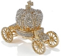 Kubla Crafts Bejeweled Enamel KUB 0 3158 Queen Carriage Box