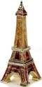 Kubla Crafts Bejeweled Enamel 4125 Eiffel Tower Box