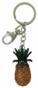 Kubla Crafts Bejeweled Enamel 1454 Pineapple Key Ring