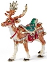 Kubla Crafts Bejeweled Enamel 3159 Reindeer Box