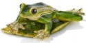 Kubla Crafts Bejeweled Enamel 3165 Tree Frog Box