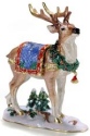 Kubla Crafts Bejeweled Enamel 4082 Reindeer Box