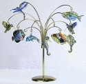 Kubla Crafts Cloisonne 0099- Umbrella Ornament Stand Holder