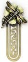 Kubla Crafts Bejeweled Enamel 0142- Dragonfly Jewel Bookmark