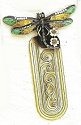 Kubla Crafts Bejeweled Enamel 0157- Dragonfly Bookmarks