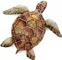 Kubla Crafts Capiz 0243- Extra Large Capiz Sea Turtle Wall Decor