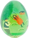 Kubla Crafts Capiz 0325J Hand Painted Wooden Egg