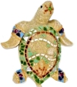 Kubla Crafts Capiz 0381- Sea Turtle Wall Decor
