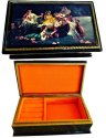 Kubla Crafts Capiz 0413- Jewelry Ladies in Boat Lacquer Box