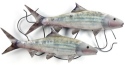 Kubla Crafts Capiz 0239- Capiz Bonefish Wall Decor