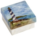 Kubla Crafts Capiz 1292 Lighthouse Capiz Box