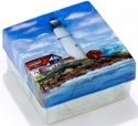 Kubla Crafts Capiz 1784 Lighthouse Capiz Box