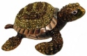 Kubla Crafts Bejeweled Enamel KUB 1 3193B Jeweled Brown Sea Turtle Box