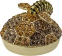 Kubla Crafts Bejeweled Enamel 3314 Honey Bee Box