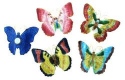 Kubla Crafts Cloisonne 4398M Cloisonne Butterfly Magnet Set of 4