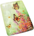 Kubla Crafts Capiz 1021 Butterflies Capiz Tray