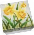 Kubla Crafts Capiz 1127 Daffodil Capiz Box