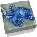 Kubla Crafts Capiz 1135 Octopus Capiz Box