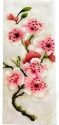 Kubla Crafts Capiz 1170CN Cherry Blossom Long Capiz Box